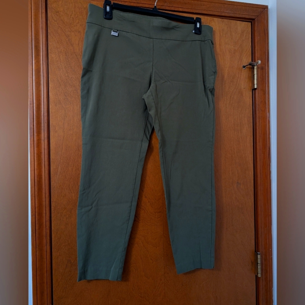 Olive Green Skinny Pants